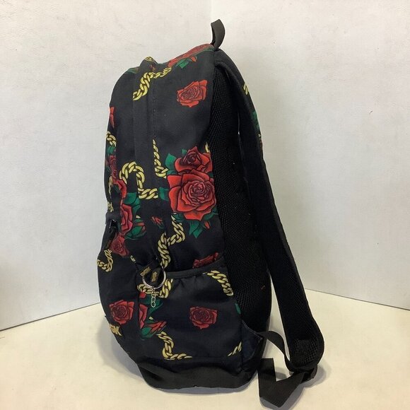 DGK All Day Everyday Backpack Roses Black Gold - Picture 4 of 10